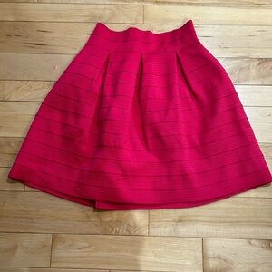 New York and Company pink skirt